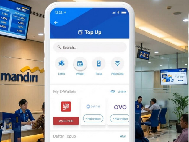 Cara Transfer Mandiri ke DANA