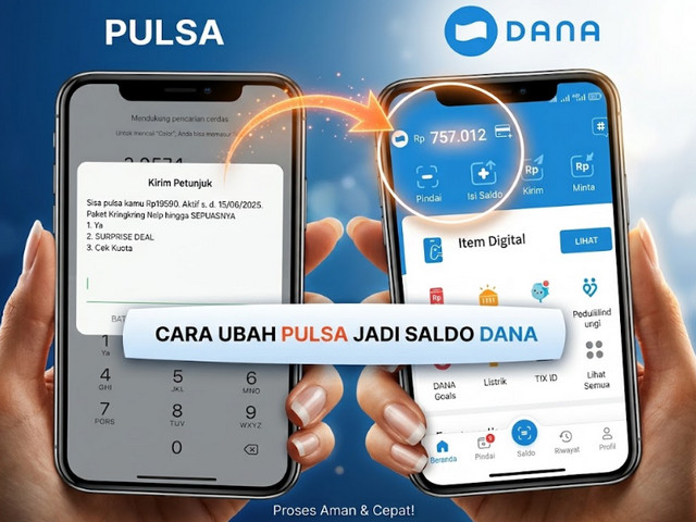 Tukar Pulsa Ke Dana